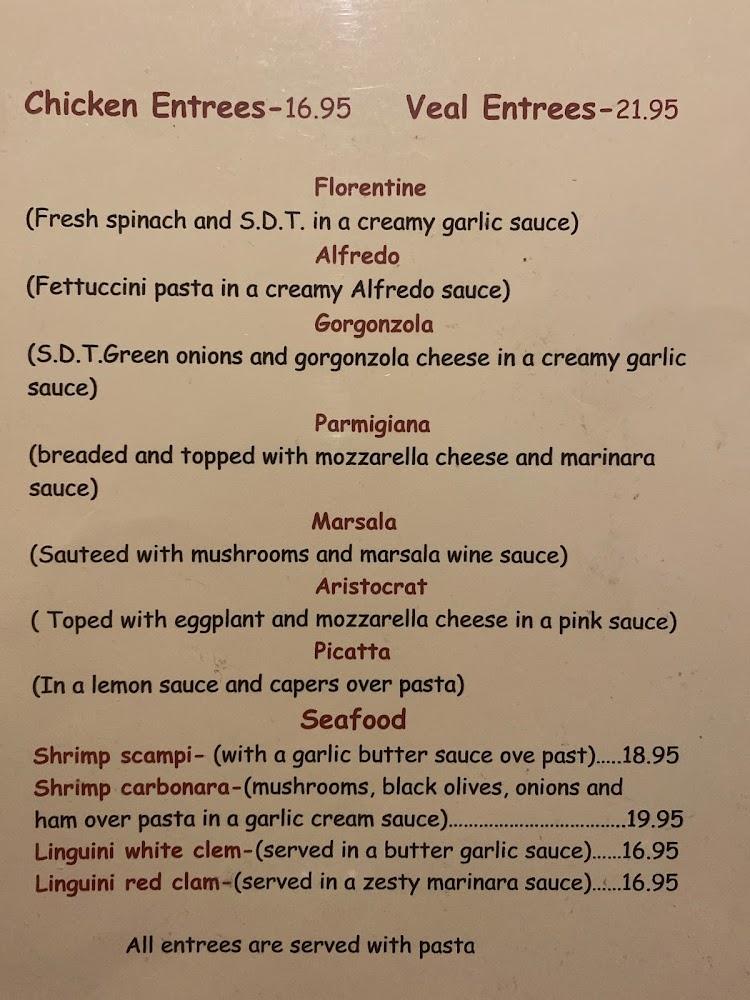 La Piazza Italian Restaurant Menu image 1