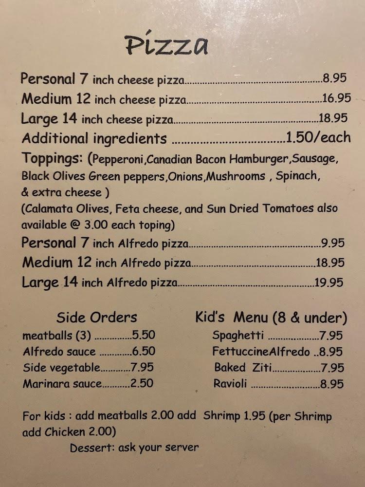 La Piazza Italian Restaurant Menu image 3